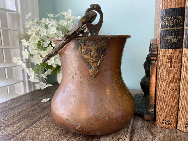 Vintage Artisan Copper Pot - Duckwells