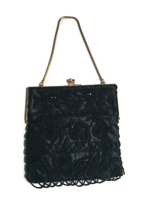Vintage Beaded Purse at Duckwells