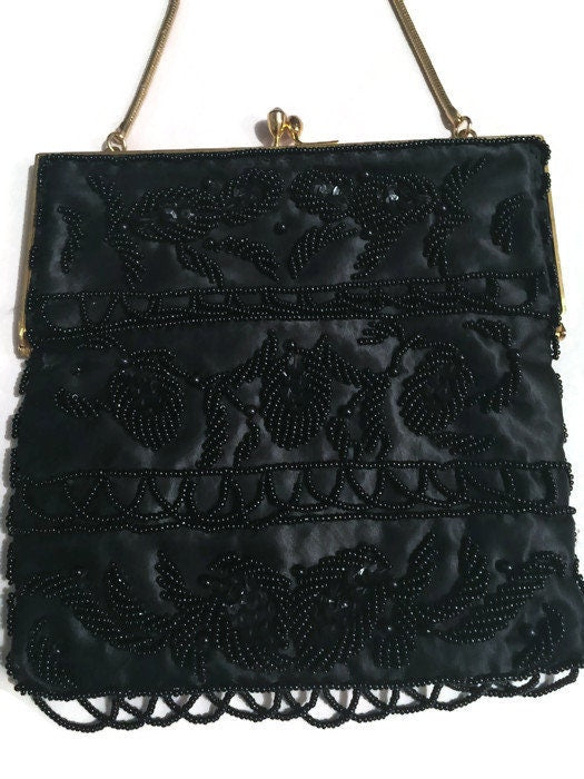 Vintage Beaded Purse at Duckwells