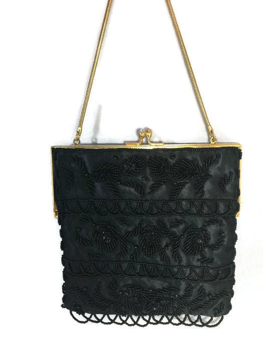 Vintage Beaded Purse at Duckwells