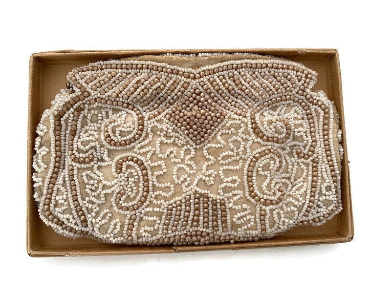 Vintage Beaded Purse at Duckwells