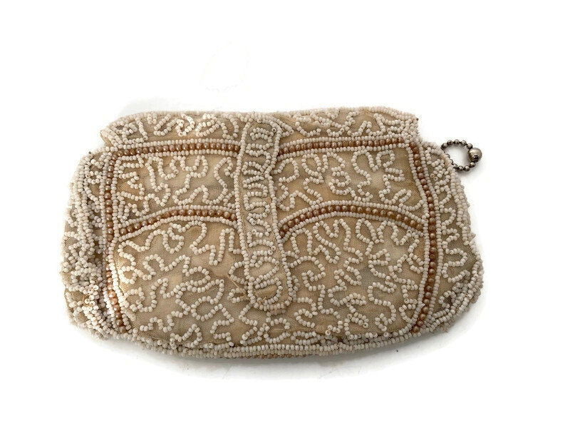 Vintage Beaded Purse at Duckwells