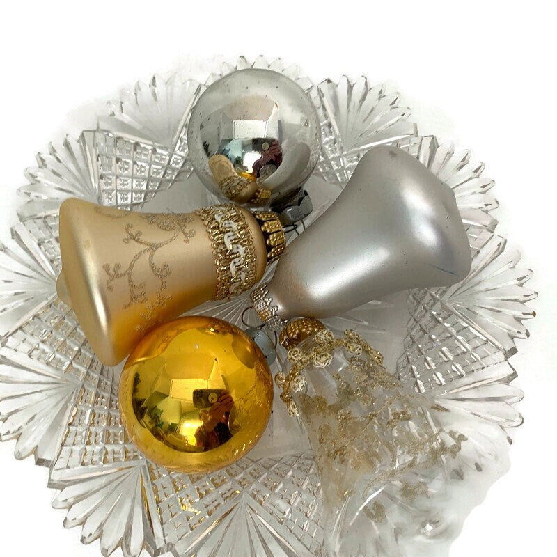 Vintage Bohemian Glass Christmas Ornaments at Duckwells