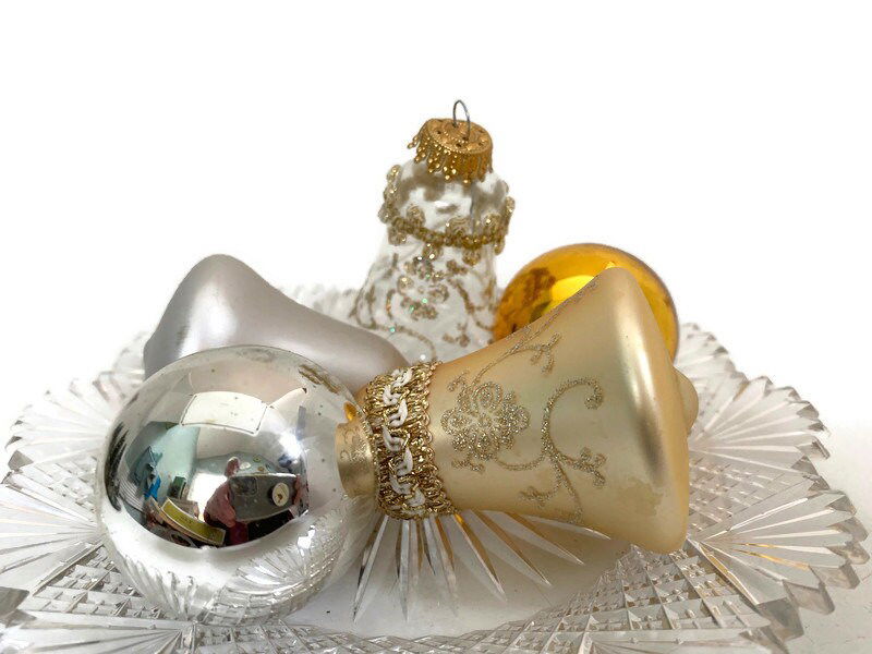 Vintage Bohemian Glass Christmas Ornaments - Duckwells