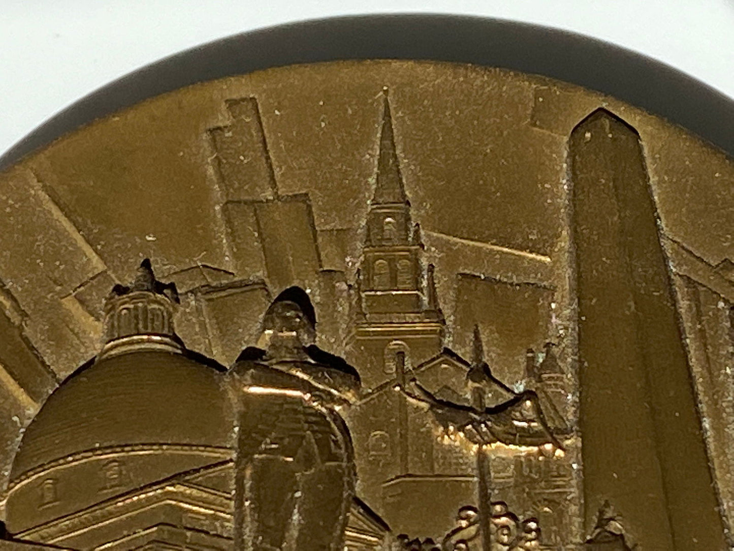 Vintage Bronze Boston Jubilee Medal - Duckwells