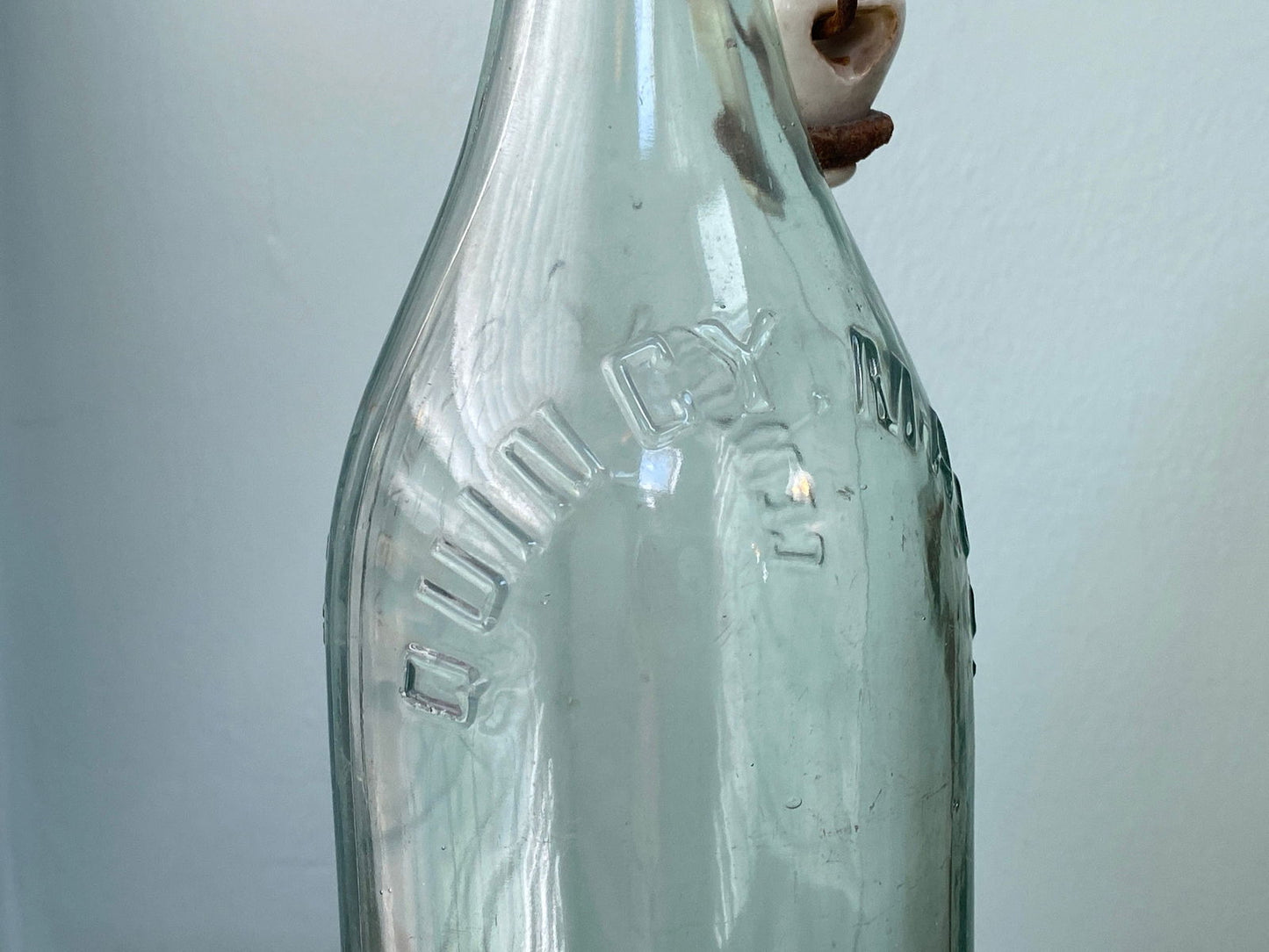 Vintage Cambridge Massachusetts Torah Bottle - Duckwells