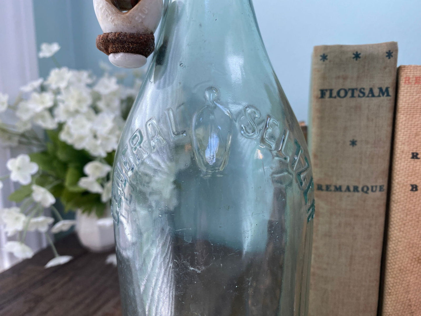 Vintage Cambridge Massachusetts Torah Bottle - Duckwells