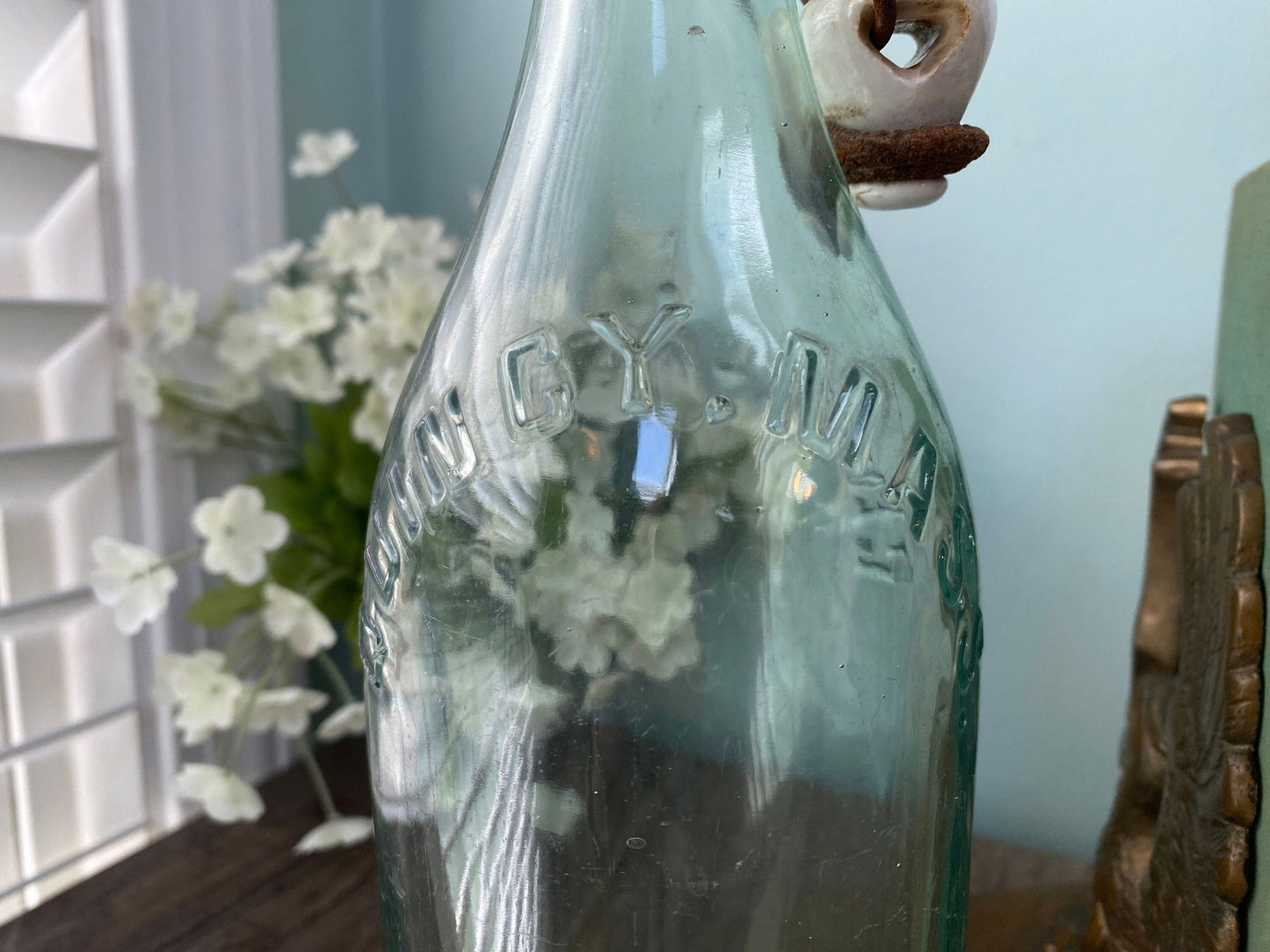 Vintage Cambridge Massachusetts Torah Bottle - Duckwells