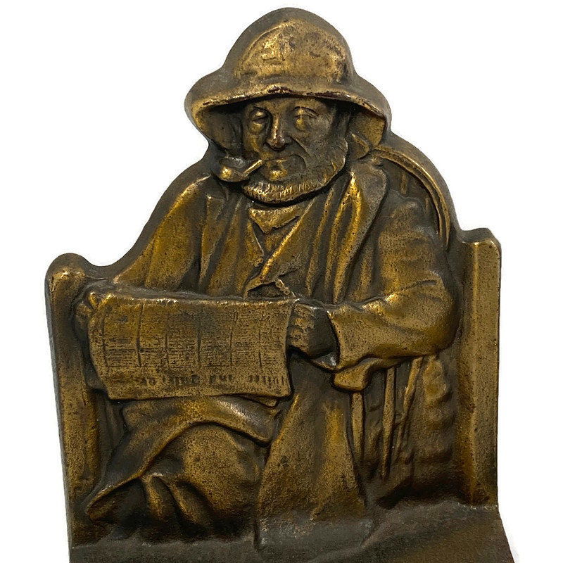 Vintage Cape Cod Fisherman Bookends - Duckwells
