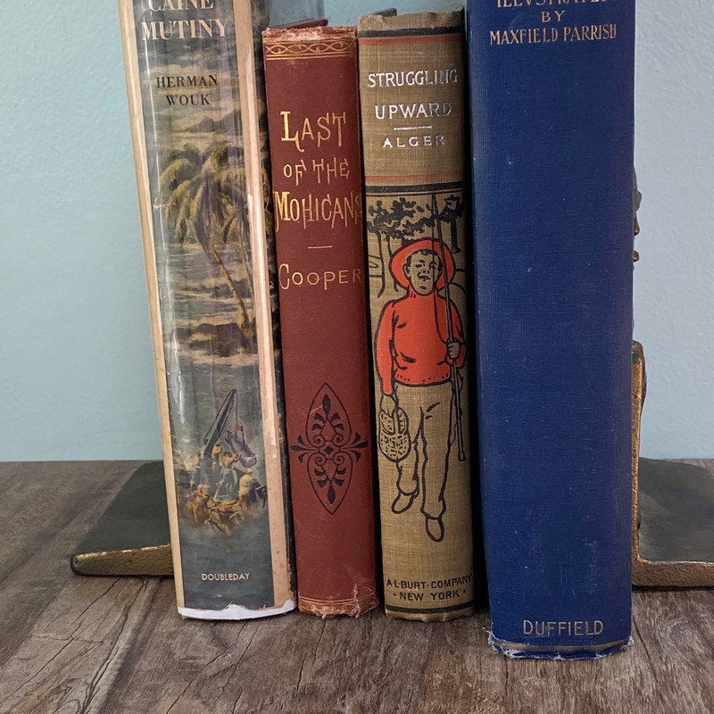 Vintage Cape Cod Fisherman Bookends - Duckwells