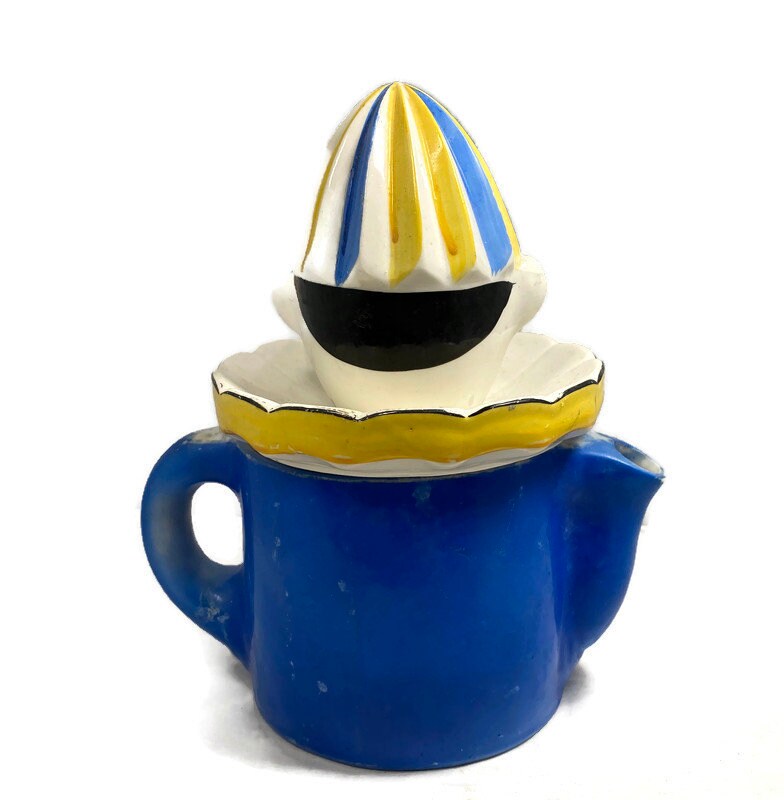 Vintage Ceramic Circus Clown Reamer Juicer at Duckwells