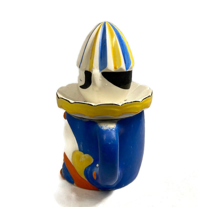 Vintage Ceramic Circus Clown Reamer Juicer at Duckwells