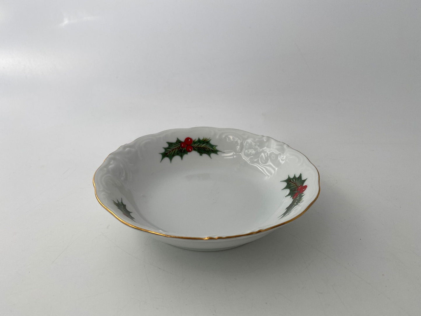 Vintage Christmas Dish by Royal Kent at Duckwells