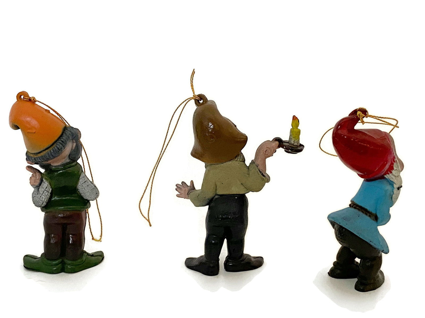 Vintage Christmas Elf Ornaments - Duckwells