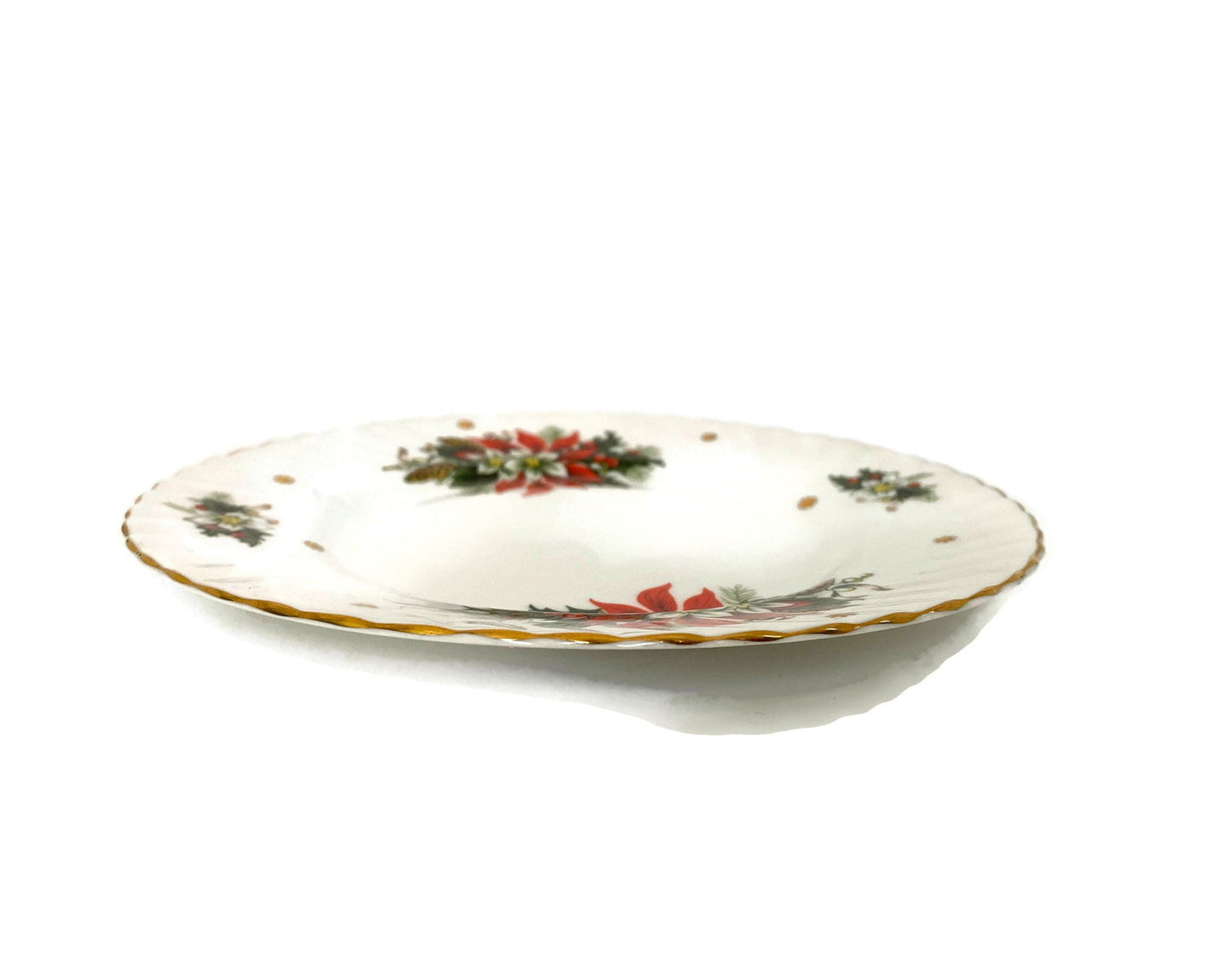 Vintage Christmas Salad Plate - Duckwells
