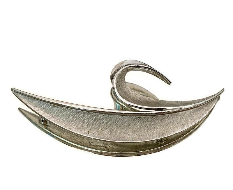 Vintage Crown Trifari Large Brooch Pin - Duckwells