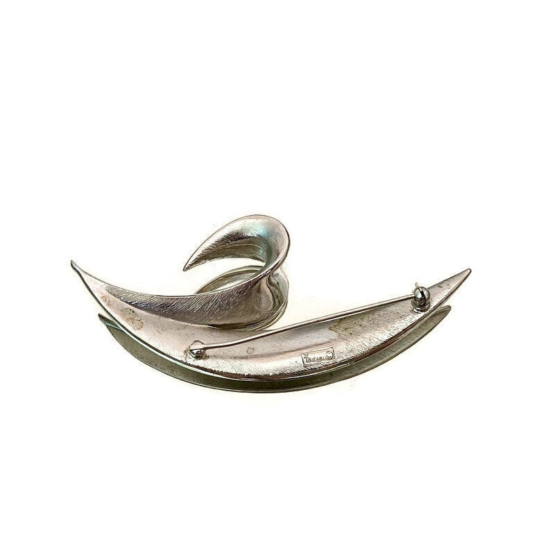 Vintage Crown Trifari Large Brooch Pin - Duckwells