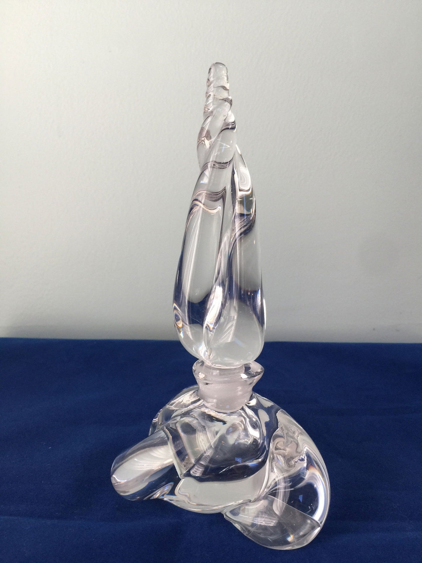 Vintage Crystal Perfume Bottle - Duckwells