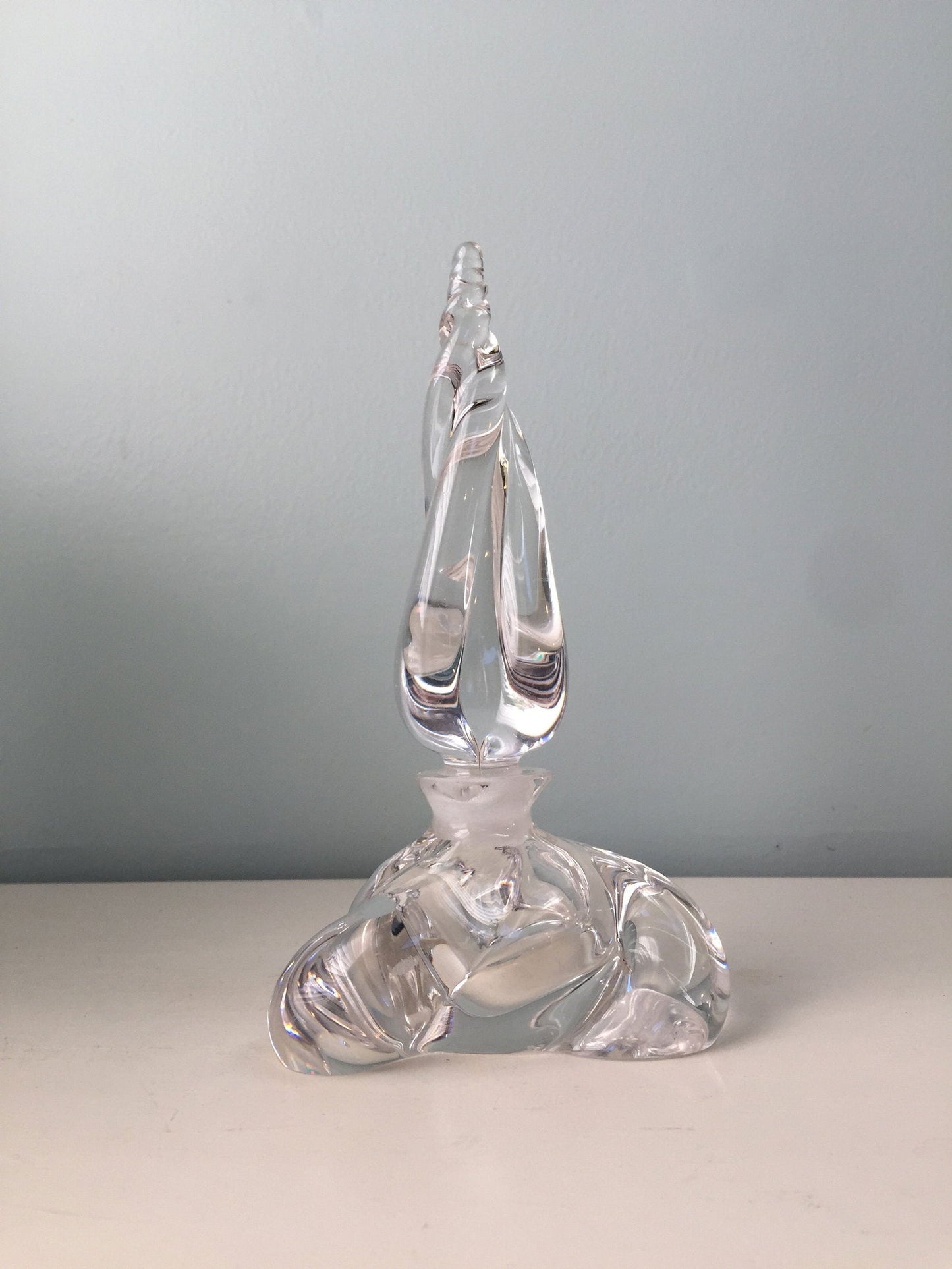 Vintage Crystal Perfume Bottle - Duckwells