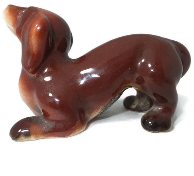Vintage Dachshund Figurine at Duckwells