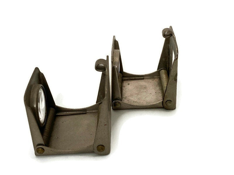 Vintage DuPont Pocket Folding Magnifier Film Viewer - Duckwells