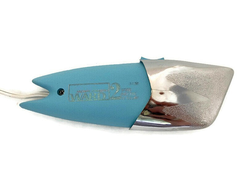 Vintage Electric Scissors by Montgomery Ward at Duckwells