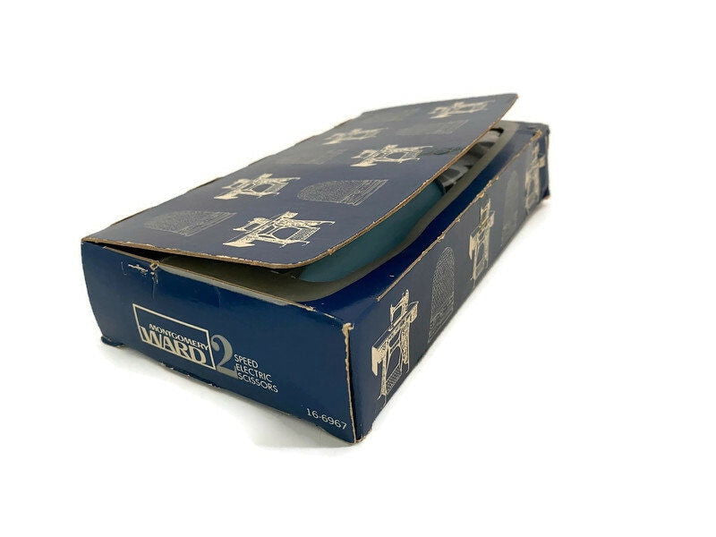 Vintage Electric Scissors by Montgomery Ward at Duckwells