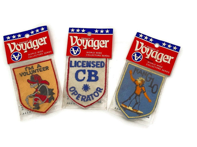 Vintage Embroidered Patches - Duckwells