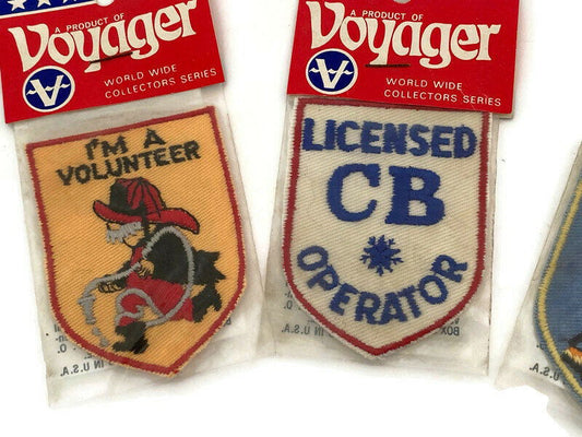 Vintage Embroidered Patches at Duckwells