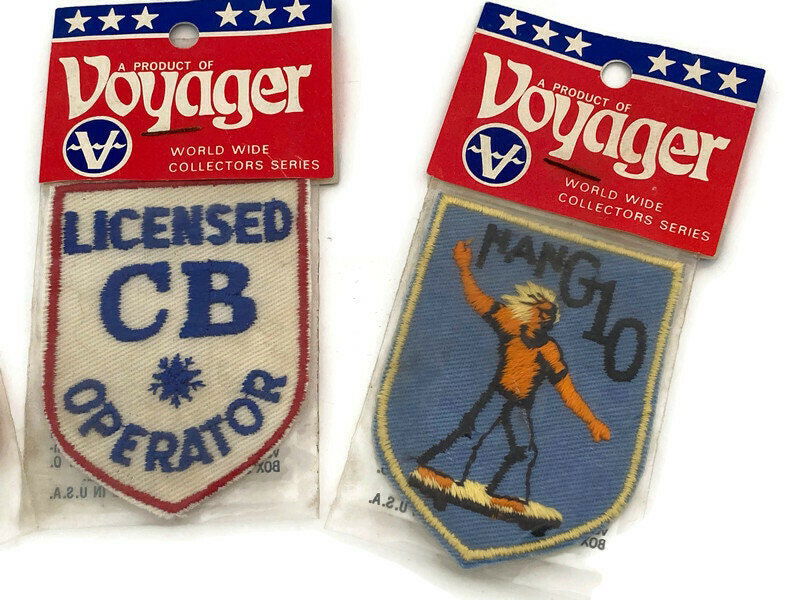 Vintage Embroidered Patches - Duckwells