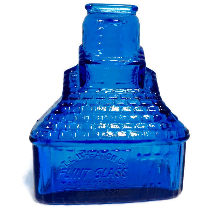 Vintage Flint Glass Coin Bank at Duckwells