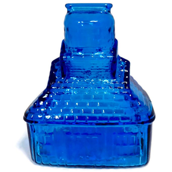 Vintage Flint Glass Coin Bank at Duckwells