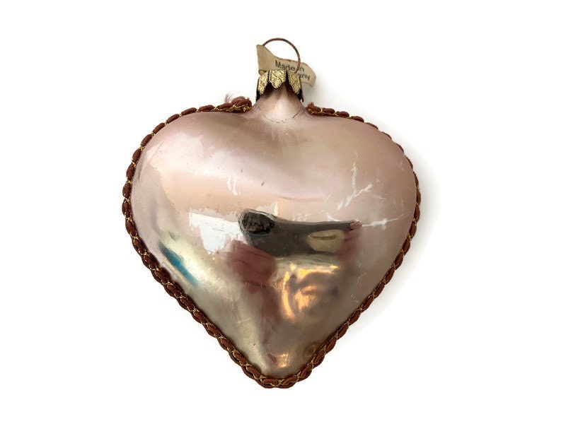 Vintage German Glass Christmas Ornament - Duckwells