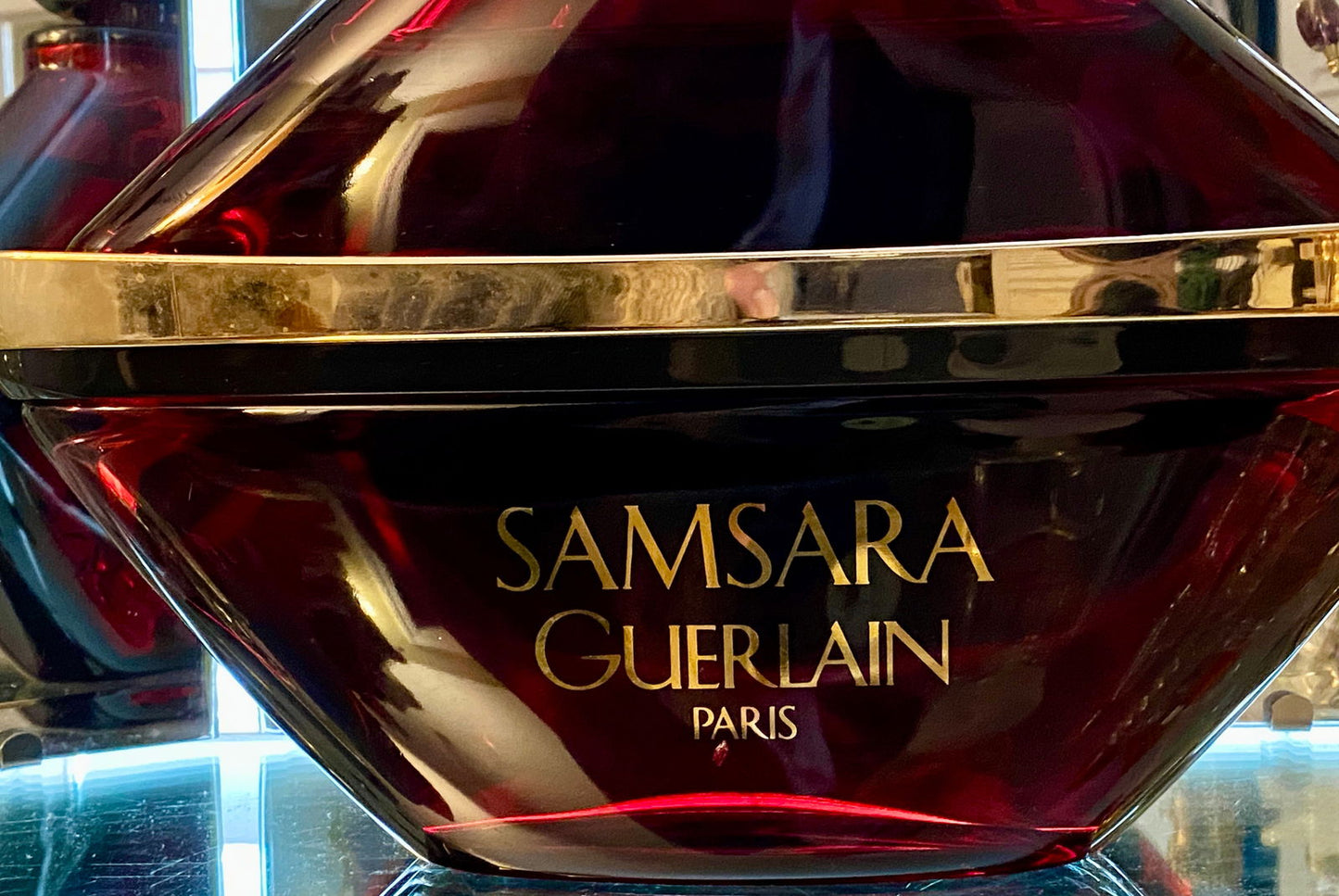 Vintage Giant Guerlain Factice Perfume Bottle Store Display at Duckwells