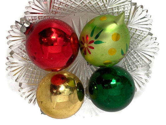 Vintage Glass Christmas Ornaments at Duckwells