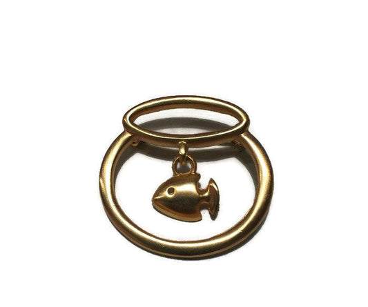 Vintage Goldfish Bowl Pin at Duckwells