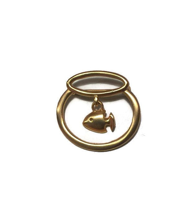 Vintage Goldfish Bowl Pin at Duckwells