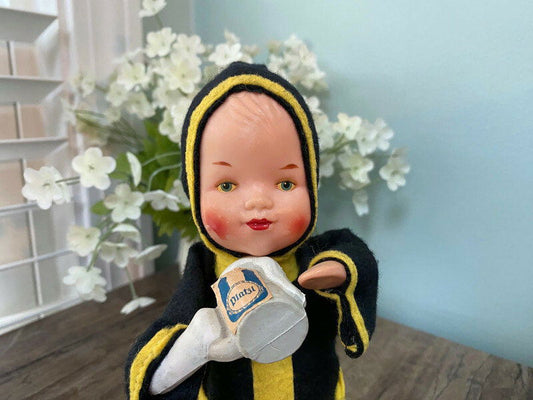 Vintage Hofbrauhaus Brewery Souvenir Advertising Monk Doll at Duckwells