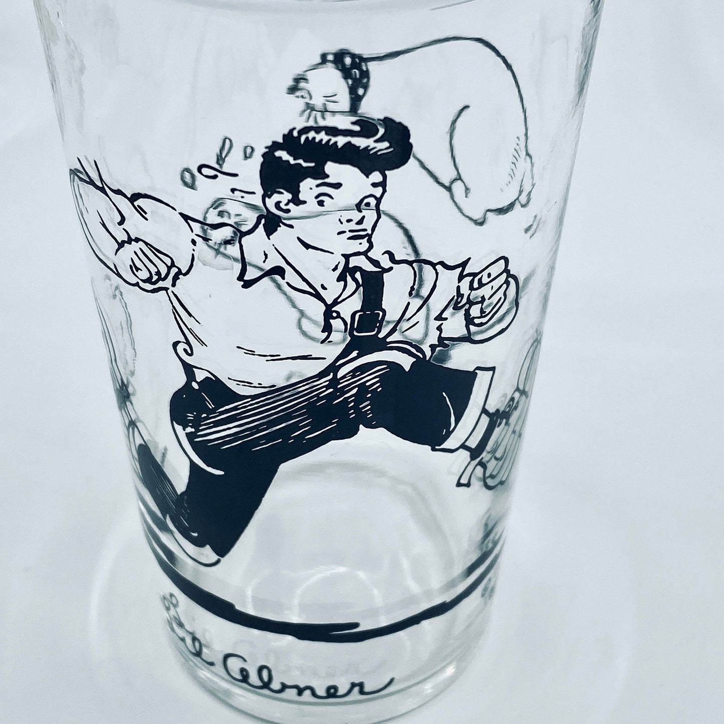 Vintage Lil Abner Glasses - Set of 4 - Duckwells