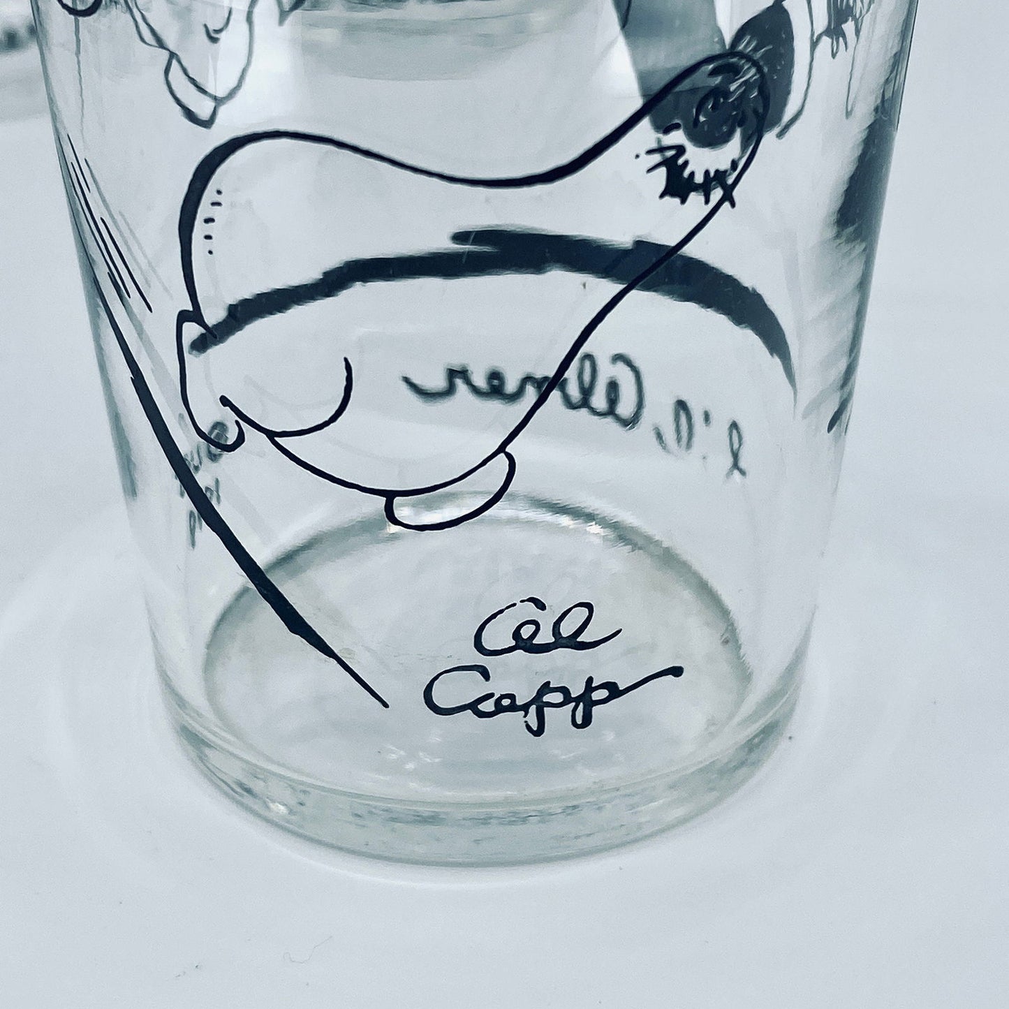 Vintage Lil Abner Glasses - Set of 4 - Duckwells
