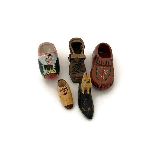 Vintage Miniature Shoe Collection at Duckwells