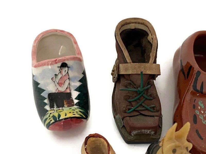 Vintage Miniature Shoe Collection at Duckwells