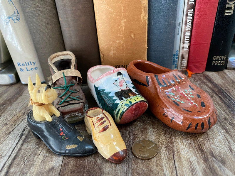 Vintage Miniature Shoe Collection at Duckwells