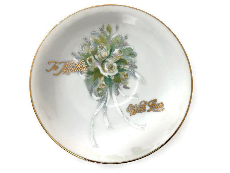 Vintage Mother Cup and Saucer by Norcrest Fine China - Duckwells