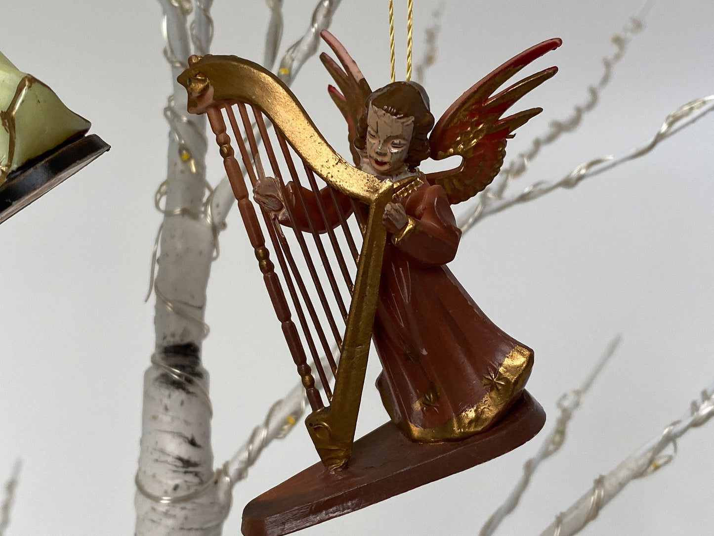 Vintage Musical Angel Ornaments Made in Hong Kong - Duckwells