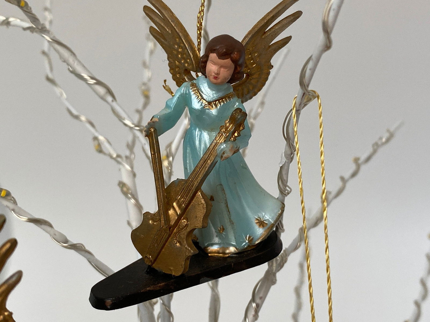 Vintage Musical Angel Ornaments Made in Hong Kong - Duckwells