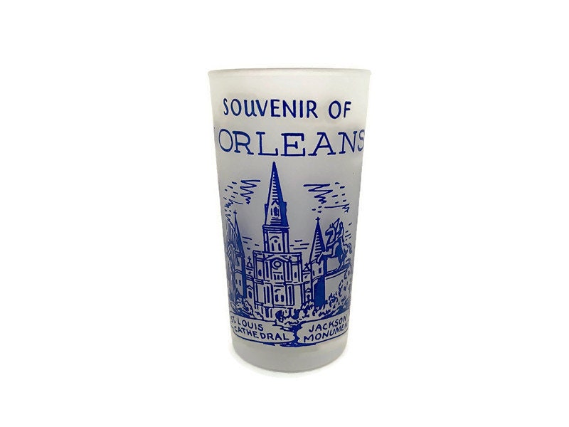 Vintage New Orleans Louisiana Glass - Duckwells