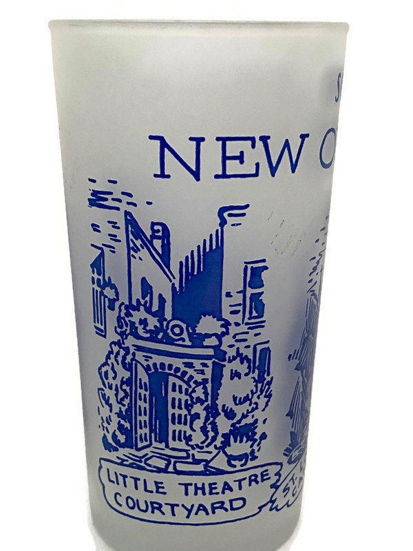 Vintage New Orleans Louisiana Glass - Duckwells