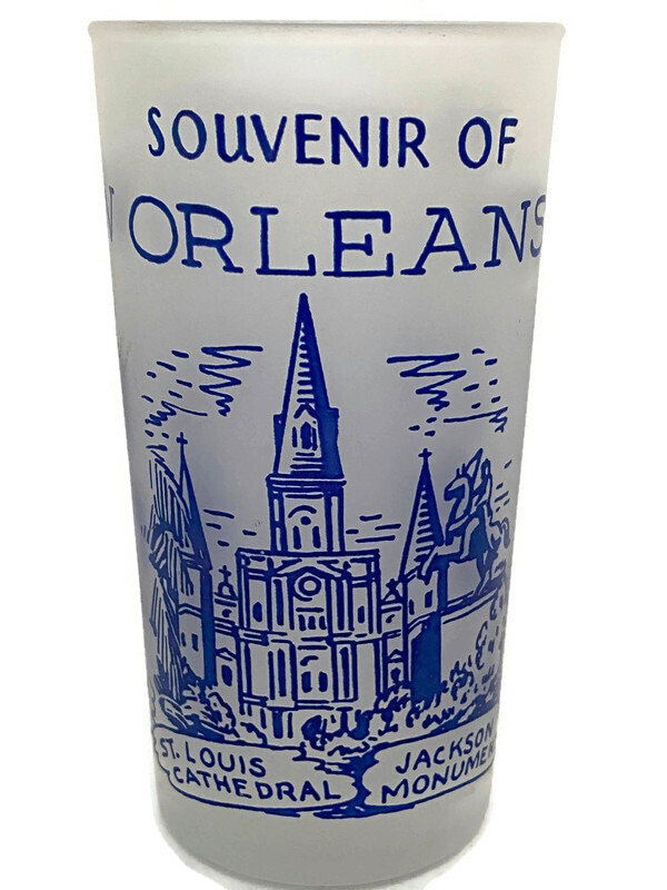 Vintage New Orleans Louisiana Glass - Duckwells