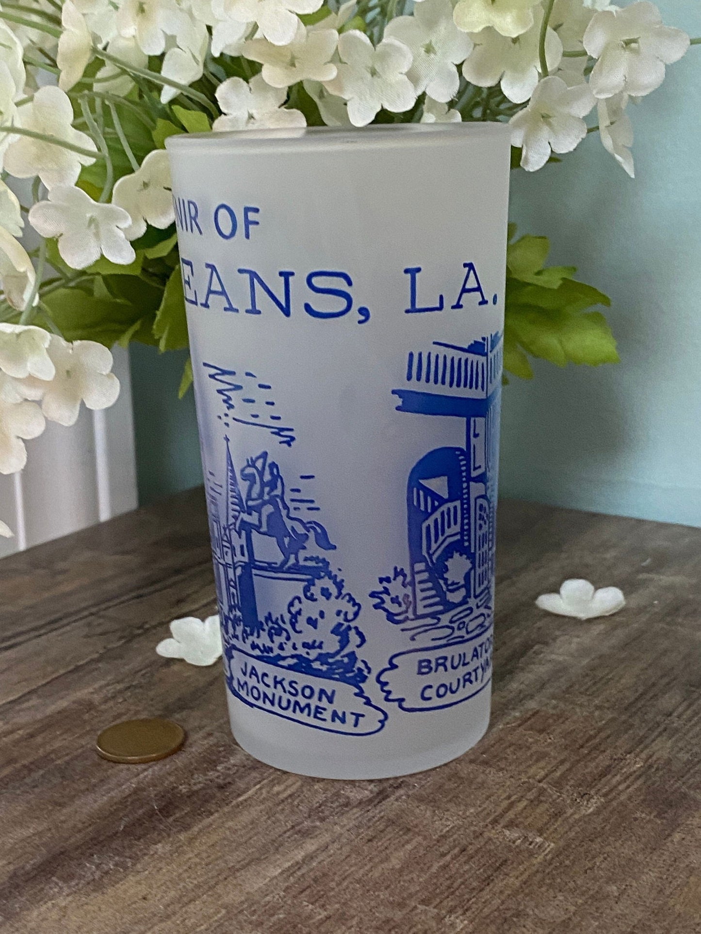 Vintage New Orleans Louisiana Glass - Duckwells